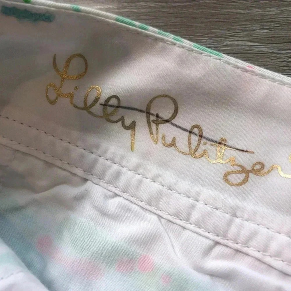 Lilly Pulitzer The Callahan Short Poolside Beach Walk Blue Size 00 - Picture 6 of 12